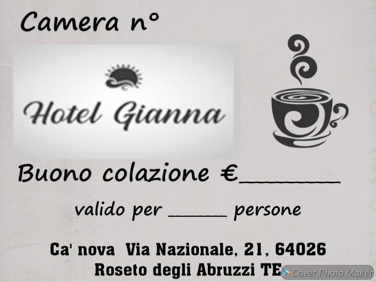 Hotel Gianna Roseto Degli Abruzzi Esterno foto